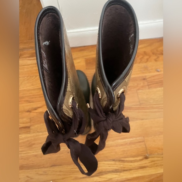 Coach rain boots - Picture 3 of 5